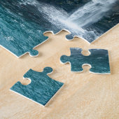 Schilderachtig eiland Tropical Faroe Archipelago Legpuzzel (Zijkant)