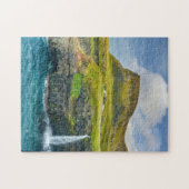 Schilderachtig eiland Tropical Faroe Archipelago Legpuzzel (Horizontaal)
