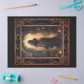 Schilderachtig Fantasy Gotische Bloemen Decoupage Tissuepapier (Craft)