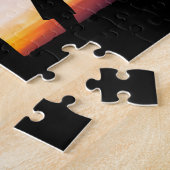 Schilderachtig fitness Theme Sunset Tropcail Legpuzzel (Zijkant)