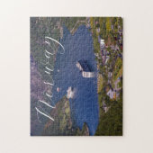 Schilderachtig fjord Noorwegen Cruise puzzel Legpuzzel (Verticaal)
