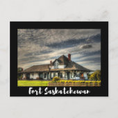 Schilderachtig Fort Saskatchewan Briefkaart (Voorkant)