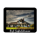 Schilderachtig Fort Saskatchewan Magneet (Horizontaal)