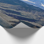 Schilderachtig foto Alaska Mountains Ocean Cadeaupapier (Hoek)