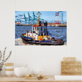 Schilderachtig foto Antwerpen, België Poster (Keuken)