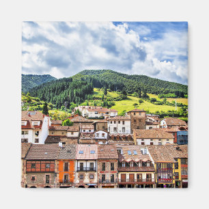 Schilderachtig foto Cantabria, Spanje Magneet
