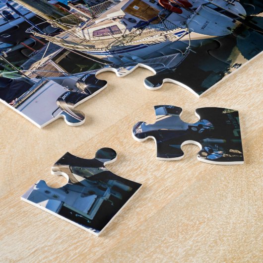 schilderachtig foto legpuzzel (Zijkant)