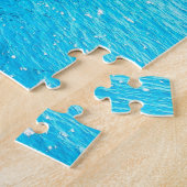 Schilderachtig foto Positano Italië Cinque Terre Legpuzzel (Zijkant)