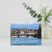 Schilderachtig foto Solothurn, Zwitserland Briefkaart (Staand voorkant)