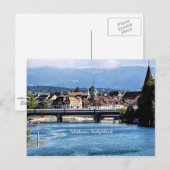 Schilderachtig foto Solothurn, Zwitserland Briefkaart (Voorkant / Achterkant)