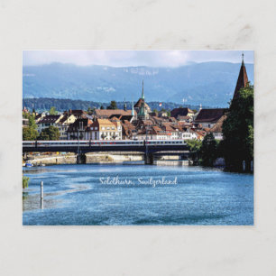 Schilderachtig foto Solothurn, Zwitserland Briefkaart