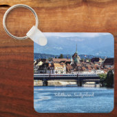 Schilderachtig foto Solothurn, Zwitserland Sleutelhanger (Voorkant)