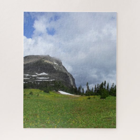 Schilderachtig foto van Glacier National Park Moun Legpuzzel (Verticaal)
