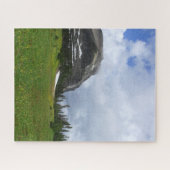 Schilderachtig foto van Glacier National Park Moun Legpuzzel (Horizontaal)