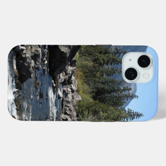 Schilderachtig foto van het bergmeer Case-Mate iPhone case (Achterkant (horizontaal))