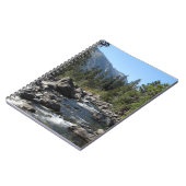 Schilderachtig foto van het bergmeer notitieboek (Linkerzijde)