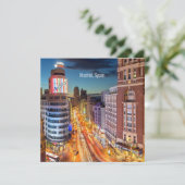 Schilderachtig foto van Madrid, Spanje; (Staand voorkant)