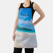 Schilderachtig foto van tropisch strand schort (Insitu)