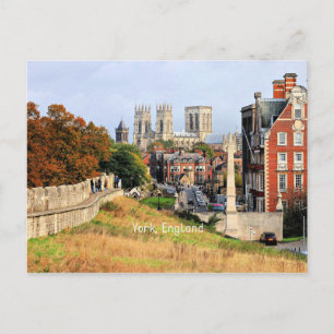 Schilderachtig foto van York, Engeland Briefkaart