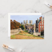 Schilderachtig foto van York, Engeland Kaart (Voorkant / Achterkant in situ)