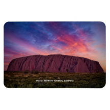 Schilderachtig fotografie - Uluru bij zonsondergan