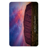 Schilderachtig fotografie - Uluru bij zonsondergan Magneet (Verticaal)