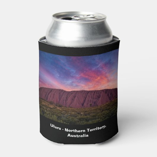 Schilderachtig fotografie - Uluru sunset Blikjeskoeler (Blikje Voorkant)