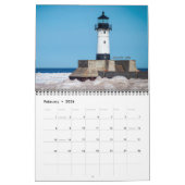 Schilderachtig fotografie van water en lucht kalender (Feb 2026)