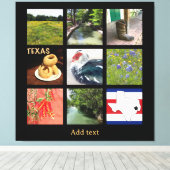 Schilderachtig foto's van Texas Canvas Afdruk (Insitu (Houten vloer))