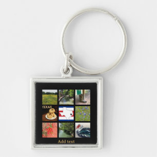 Schilderachtig foto's van Texas Sleutelhanger