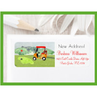 Schilderachtig Fun Golfkar Verplaatst Nieuw Adres