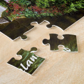 Schilderachtig Galway City Ireland Canal Uitzicht Legpuzzel (Zijkant)