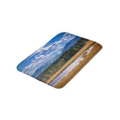 Schilderachtig gebergte Alpine Landschap Badmat (Gekanteld)