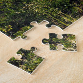 Schilderachtig gebergte in de Alpen Jigzaag Puzzle Legpuzzel (Zijkant)