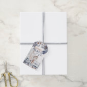 Schilderachtig geschenk winterschuurbos cadeaulabel (Met Touw)