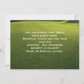 Schilderachtig Golf-uitstraling Kaart (Achterkant)