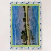 Schilderachtig Golfcursus en bal Puzzle Legpuzzel (Verticaal)