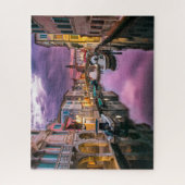 Schilderachtig Grand Canal in Italië op Sunset Legpuzzel (Verticaal)