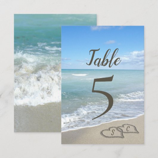 Schilderachtig harten in het Aantal van de Lijst v Kaart (Voorkant / Achterkant)