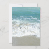 Schilderachtig hartlijnen in de zandBeach sparen d Kaart (Achterkant)