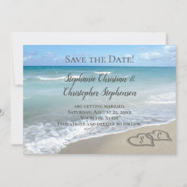 Schilderachtig hartlijnen in de zandBeach sparen d Kaart