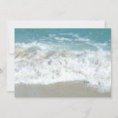 Schilderachtig hartlijnen in de zandBeach sparen d Kaart (Achterkant)