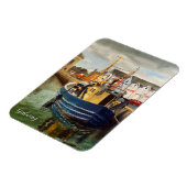 Schilderachtig haven in Galway City, Ierland Magneet (Linkerzijde)