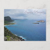 Schilderachtig Hawaii Makapuu Oahu Island Mountain Briefkaart (Voorkant)