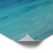 Schilderachtig Hawaii Ocean Uitzicht Poster (Hoek)