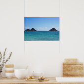 Schilderachtig Hawaii Ocean Uitzicht Poster (Keuken)