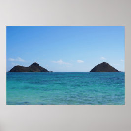 Schilderachtig Hawaii Ocean Uitzicht Poster