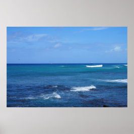 Schilderachtig Hawaii Ocean Uitzicht Poster
