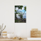 Schilderachtig Hawaiian Coast Uitzicht Poster (Keuken)