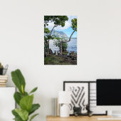 Schilderachtig Hawaiian Coast Uitzicht Poster (Thuiskantoor)